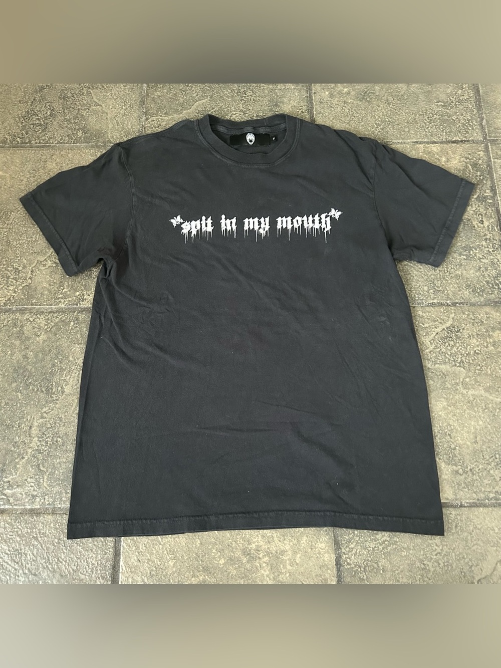 Spit in my mouth Tee C[Loathe]ing Shirt Size Medium Gothic